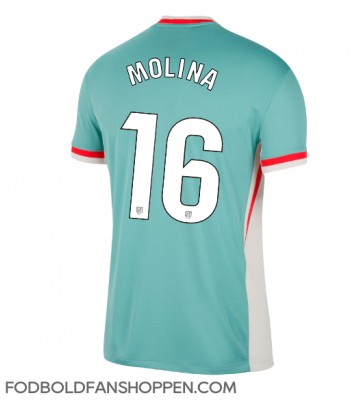 Atletico Madrid Nahuel Molina #16 Udebanetrøje 2024-25 Kortærmet